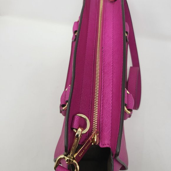 Selma Saffiano Leather Medium Satchel - Picture 3 of 12